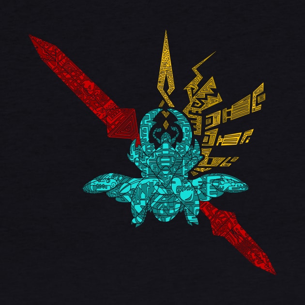 Monster Hunter Glaive by paintchips